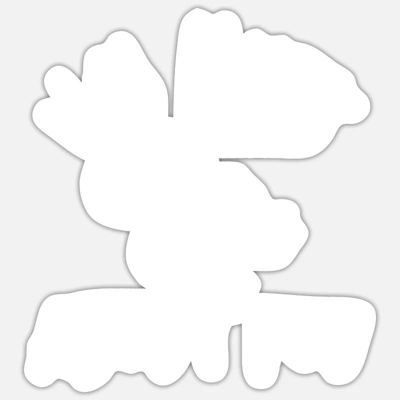 Ich Bin Verrückt Nach Dir - Eichhörnchen Sticker Größe S (10 x 10 cm)