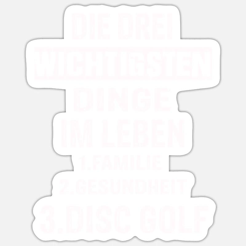 Disc Golf Sticker Größe S (10 x 10 cm)