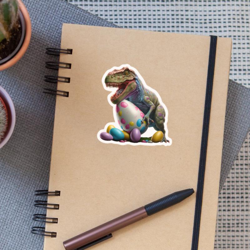 Easter Bunny Easter Dino Egg Easter Eggs Easter Friend Sticker size S (10 x 10 cm)