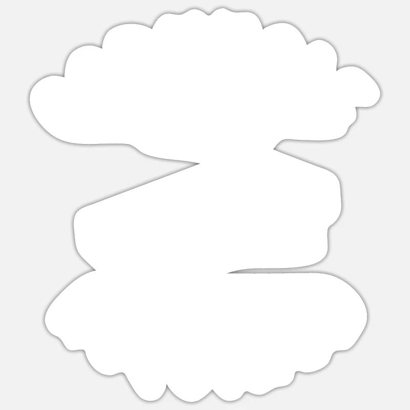 Cornhole No Balls Required Sticker size S (10 x 10 cm)