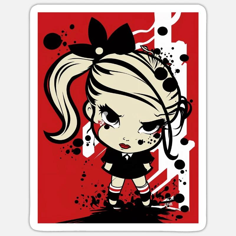 Sticker Größe S (10 x 10 cm) - 
