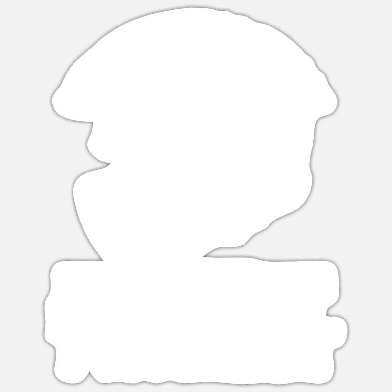 Mein Trinker Team Hat Ein Football Problem Sticker Größe S (10 x 10 cm)