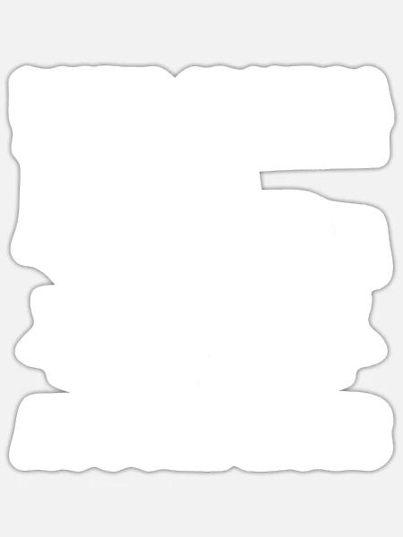 Stief-Opa Bonus-Opa Stief-Großvater Geschenk - Sticker Größe S (10 x 10 cm) - Mattweiß
