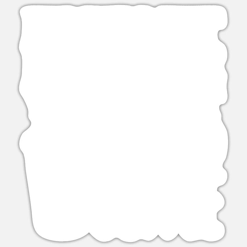 Violon Café Violon - Sticker taille S (10 x 10 cm) - blanc mat