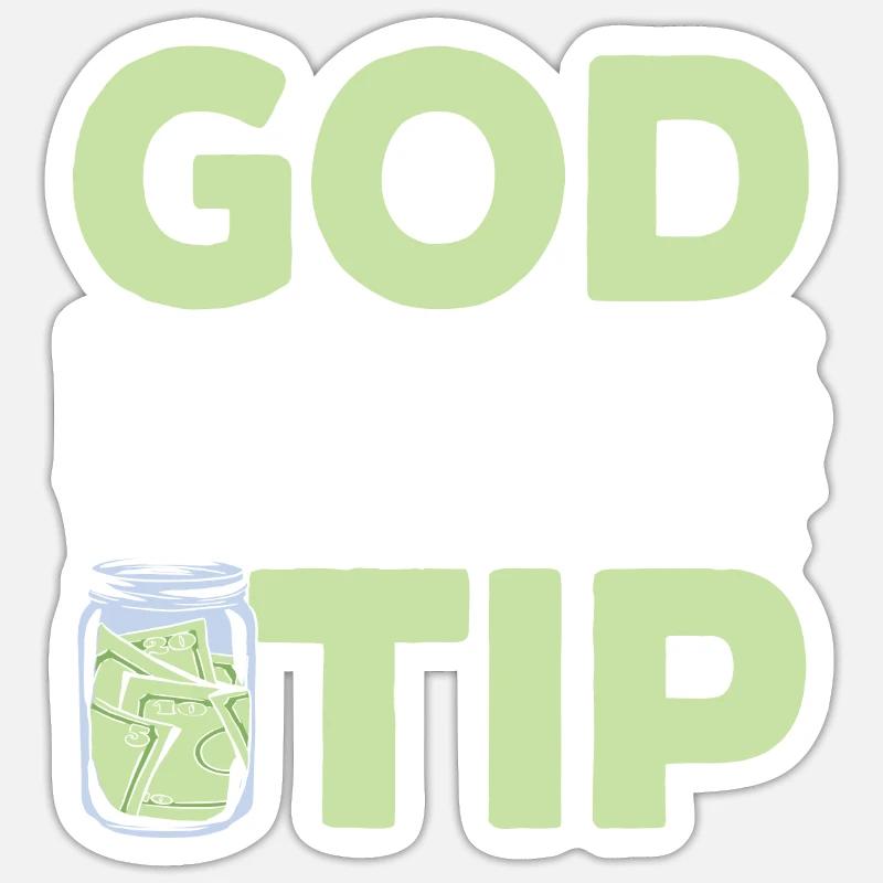 Kellner Kellnerin Barkeeper Barkeeper Barkeeper Barkeeper Sticker Größe S (10 x 10 cm)