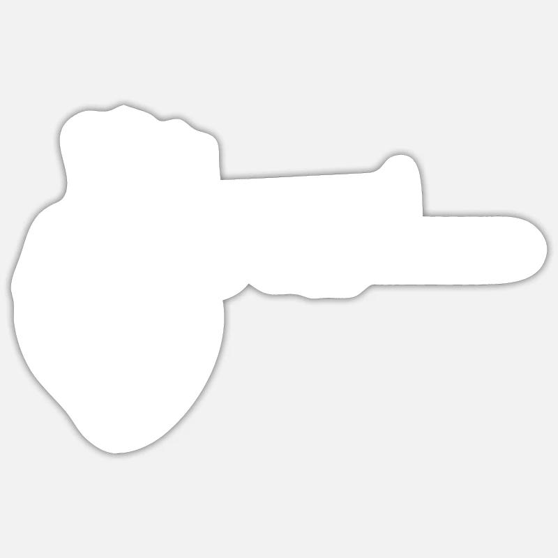 Sticker taille S (10 x 10 cm) -
