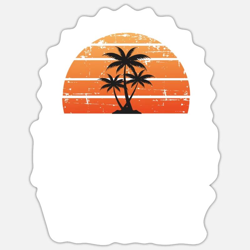 Vacances Prague - Sticker taille S (10 x 10 cm) - blanc mat