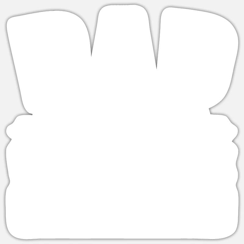 Trainer Trainer Sport Geschenk - Sticker Größe S (10 x 10 cm) - Mattweiß