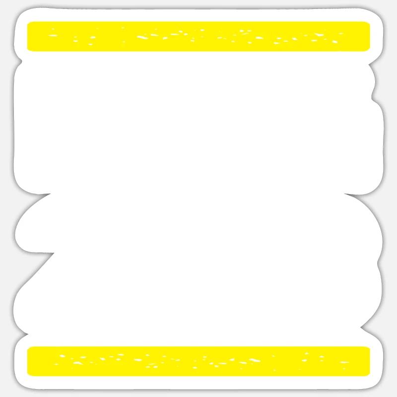 Prague 2023 - Sticker taille S (10 x 10 cm) - blanc mat