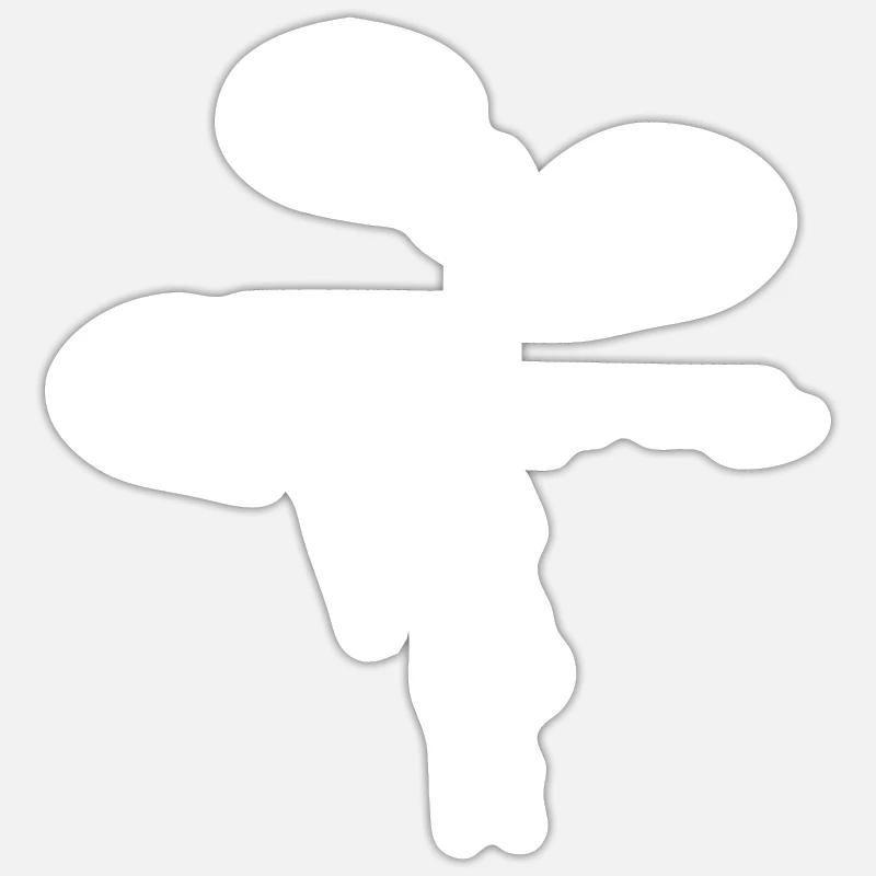 Force de physique quantique Sticker taille S (10 x 10 cm)