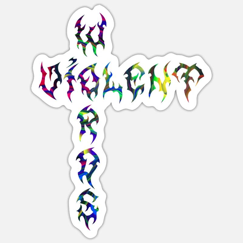 Sticker Größe S (10 x 10 cm) - 