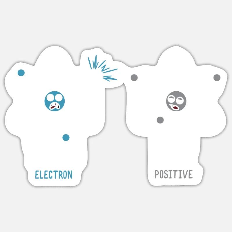 Formule scientifique de la physique quantique Sticker taille S (10 x 10 cm)