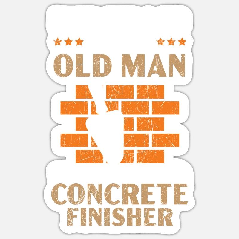 Brickie Bricks Construction Worker Bricklayer Sticker size S (10 x 10 cm)