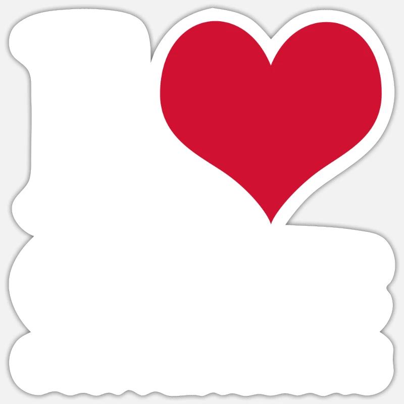 Comics I Love Comic Conventions Sticker size S (10 x 10 cm)