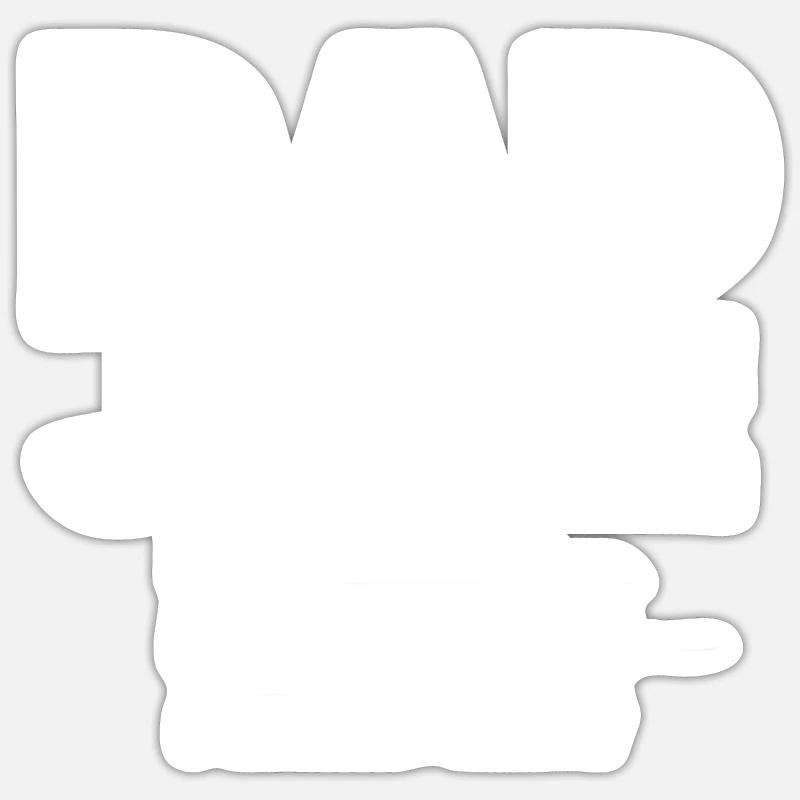 Dad Joke Loading Please Wait Sticker Größe S (10 x 10 cm)