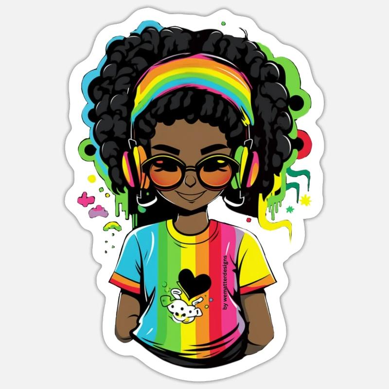 Sticker taille S (10 x 10 cm) - 