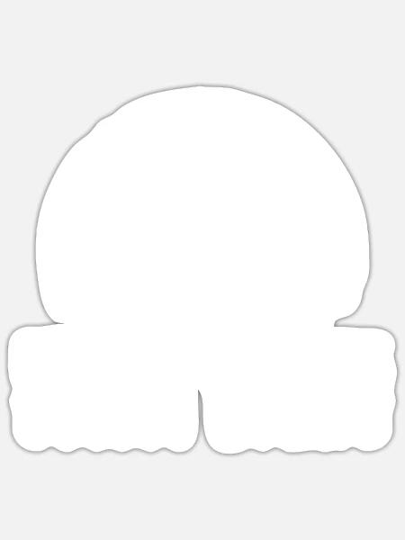 Beste Angelmutter aller Zeiten -. - Sticker Größe S (10 x 10 cm) - Mattweiß