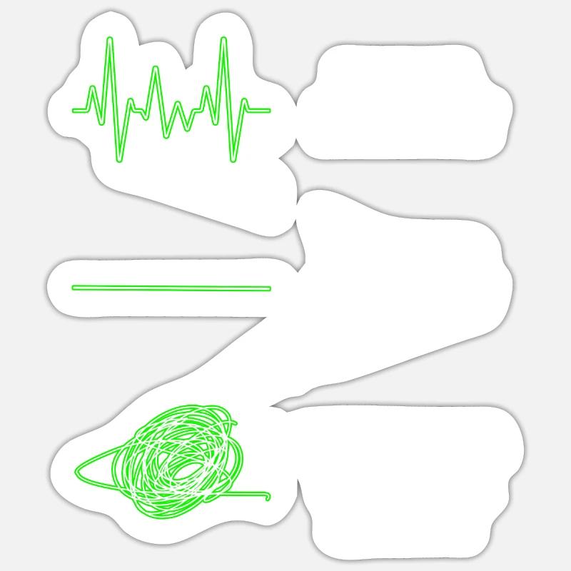 Technical Analyst Worker Funny Technical Analyst Sticker Größe S (10 x 10 cm)