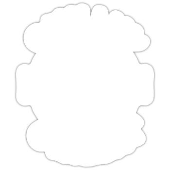 Chillin and Grillin Grill Funny BBQ Smoker - Sticker size S (10 x 10 cm) - white matte - Front