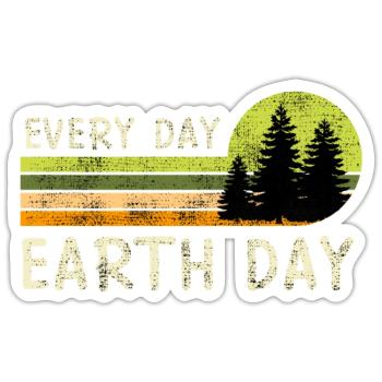 Environmentalists Earth Day Mission Earth Environment - Sticker size S (10 x 10 cm) - white matte - Front