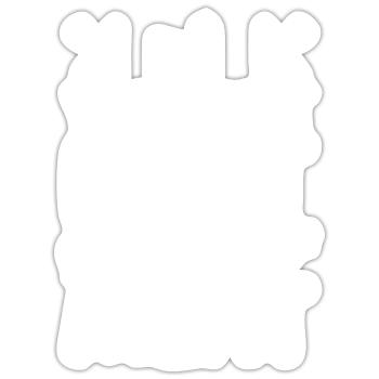 You Can't Beat My Flesh Funny - Sticker size S (10 x 10 cm) - white matte - Front