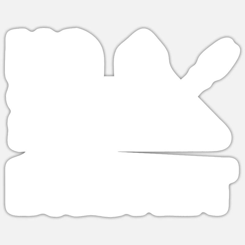 No sleep until Brisket Pitmaster BBQ Love Sticker size S (10 x 10 cm)