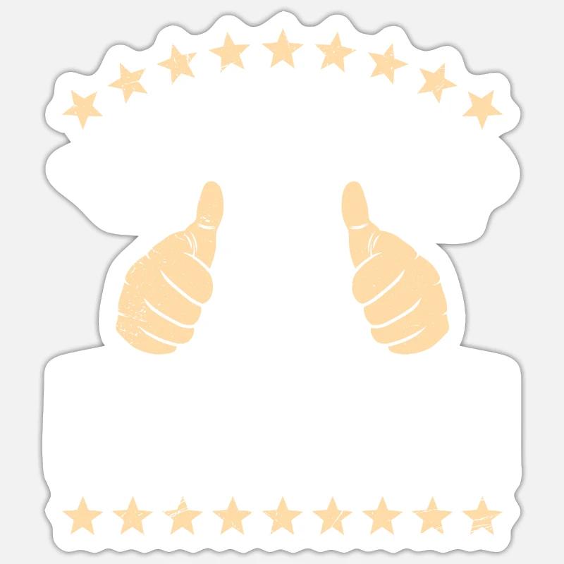 Sticker Größe S (10 x 10 cm) - 