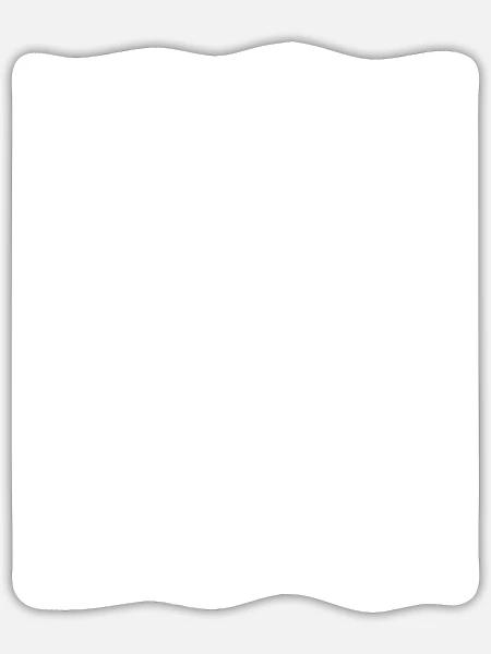  - Sticker taille S (10 x 10 cm) - blanc mat