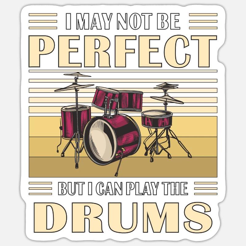 BATTERIE - Sticker taille S (10 x 10 cm) - blanc mat