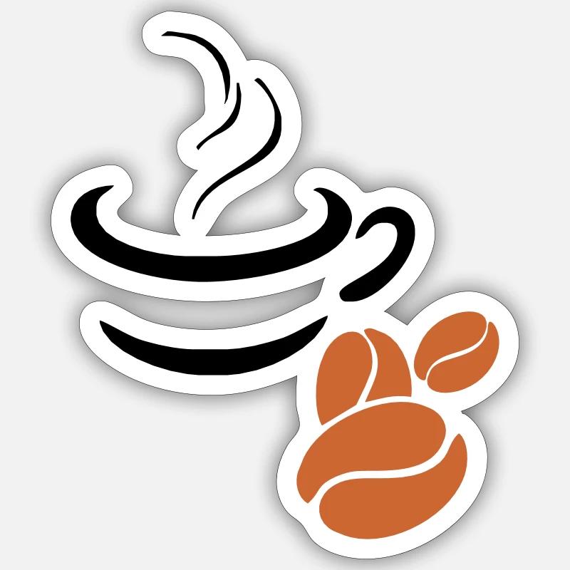 Coffee Mug Sticker size S (10 x 10 cm)