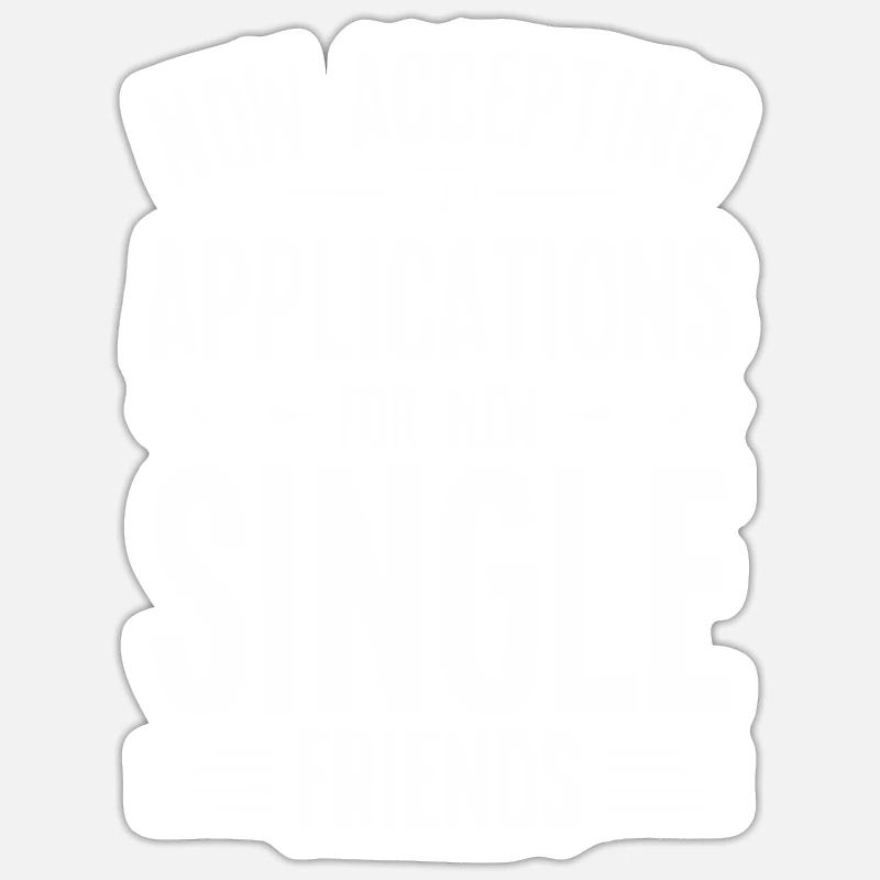 Mariage - Sticker taille S (10 x 10 cm) - blanc mat