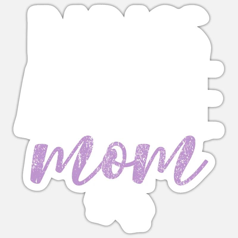 Australian Shepherd Geschenke - Sticker Größe S (10 x 10 cm) - Mattweiß