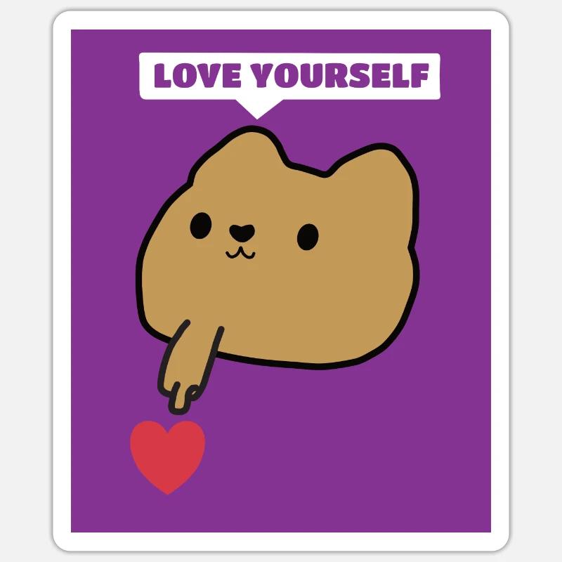 Sticker taille S (10 x 10 cm) - 