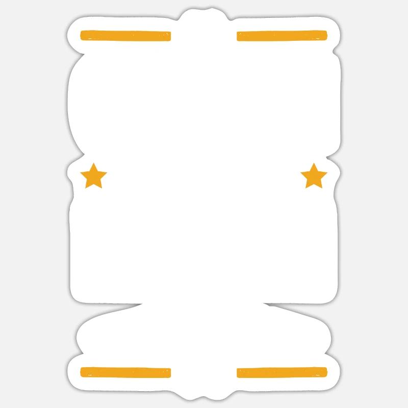 Fisher Queen - Sticker size S (10 x 10 cm) - white matte