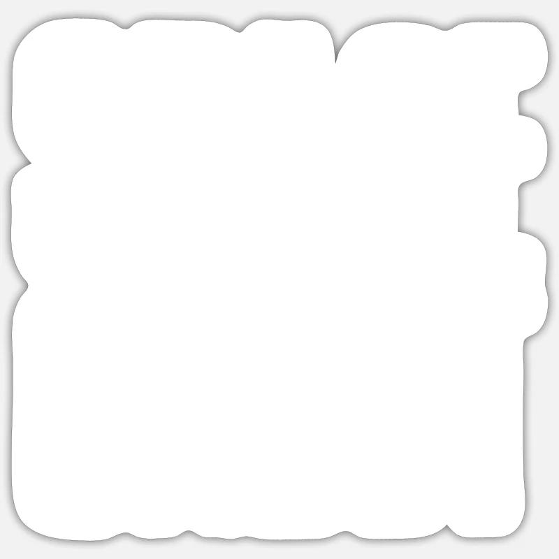 Space Cadet - Space - Sticker size S (10 x 10 cm) - white matte