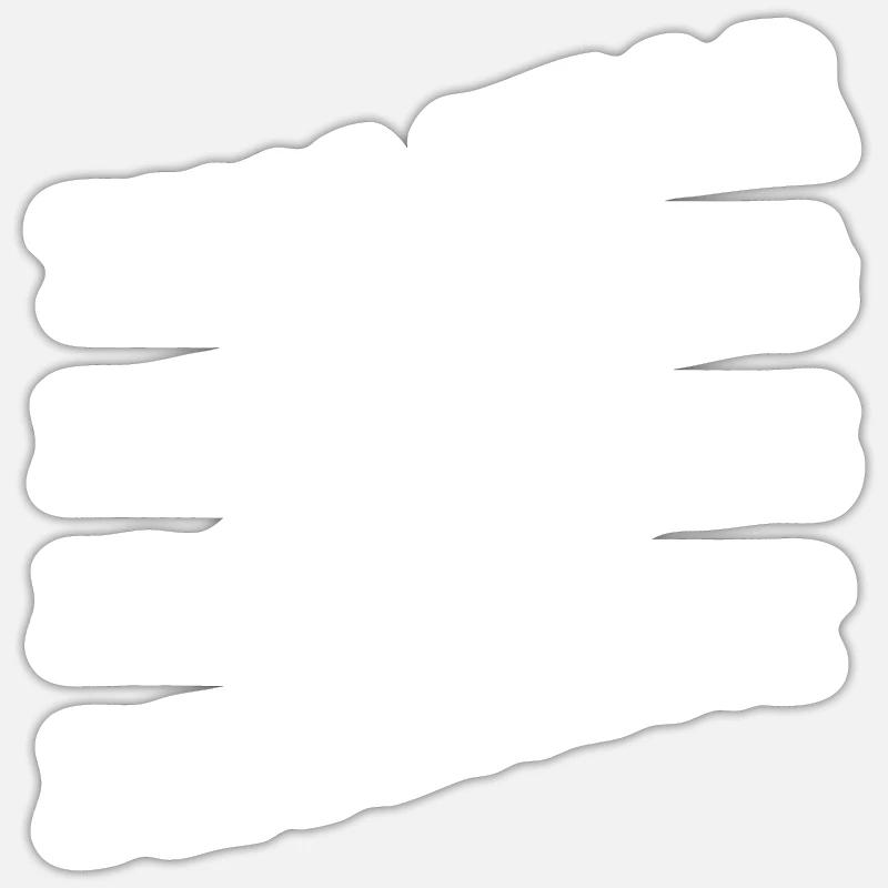 Dieses Jahr Wird Alles Anders Sein Sticker Größe S (10 x 10 cm)