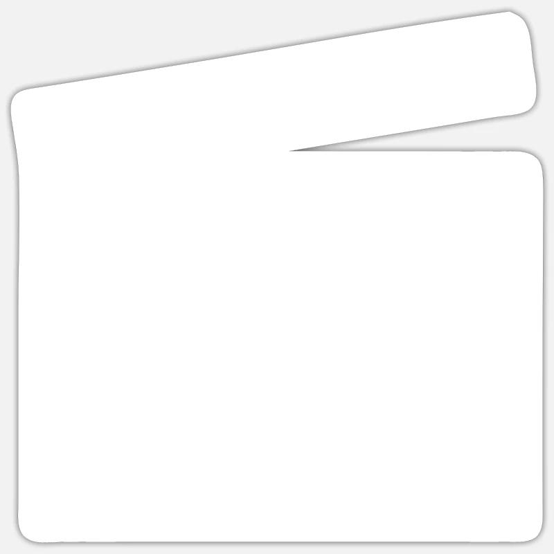 Klappe - nimm eins Sticker Größe S (10 x 10 cm)