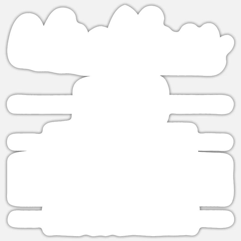 Abschluss 2023 Schule Schulabschluss Geschenk - Sticker Größe S (10 x 10 cm) - Mattweiß