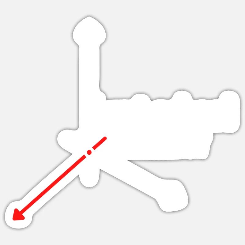 Sticker size S (10 x 10 cm) - 