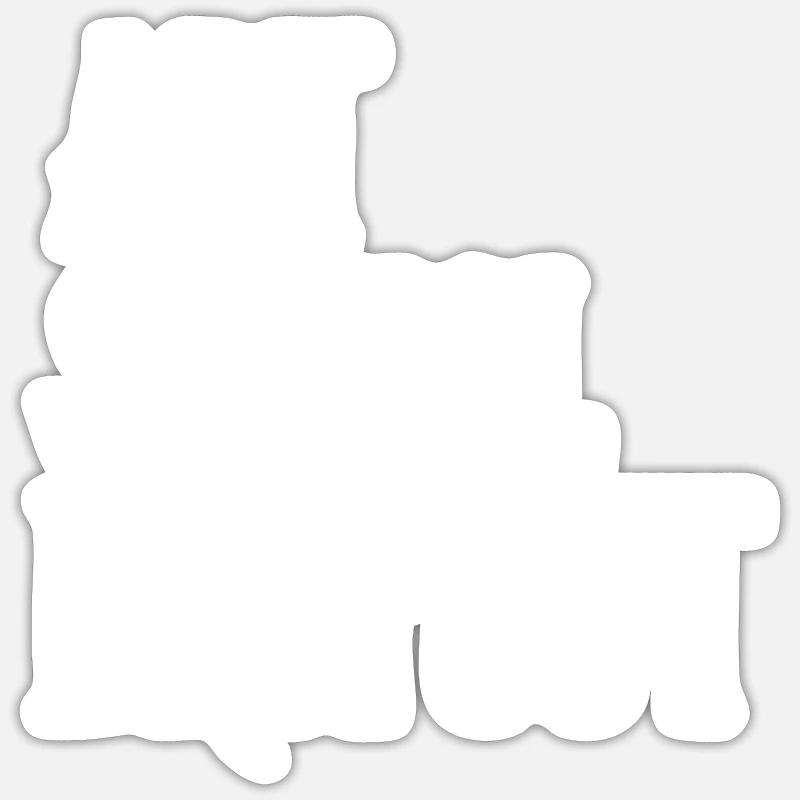 Sticker taille S (10 x 10 cm) - 