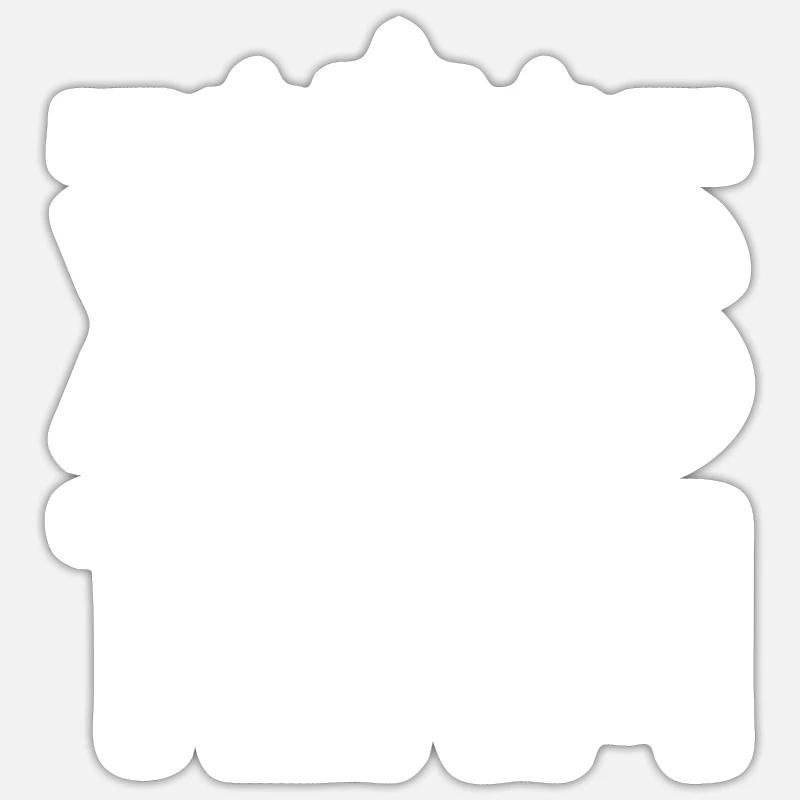 Noël de l’équipe de Noël - Sticker taille S (10 x 10 cm) - blanc mat
