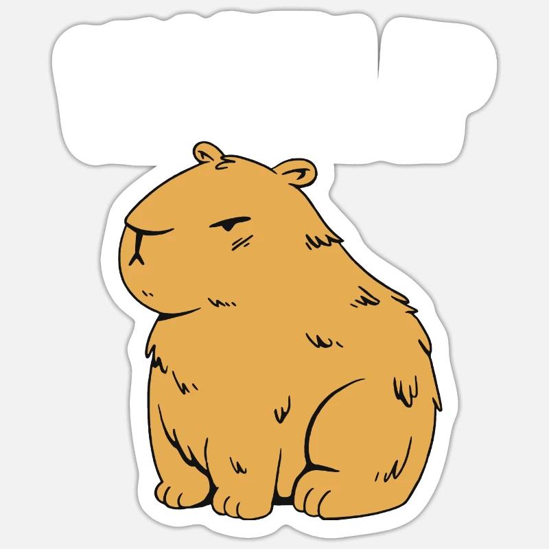 Ok I Pull Up - Sticker Größe S (10 x 10 cm) - Mattweiß