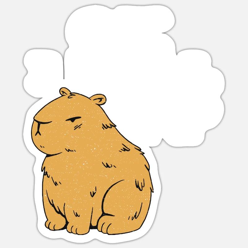 Ok I Pull Up - Sticker Größe S (10 x 10 cm) - Mattweiß