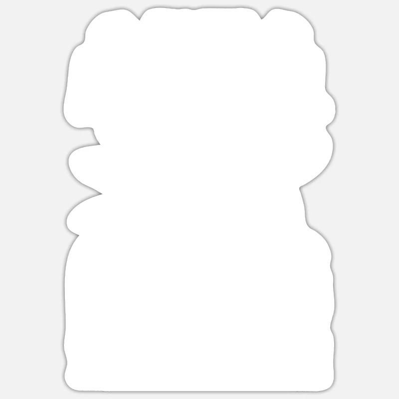 Je ne suis pas antisocial, je préfère simplement pêcher Sticker taille S (10 x 10 cm)