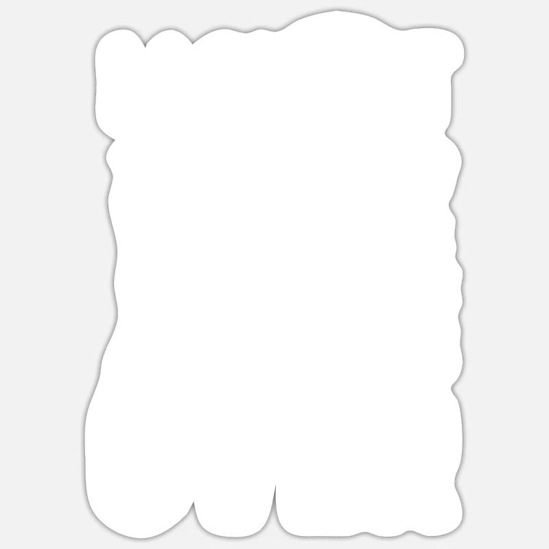 I love it when she bends down Sticker size S (10 x 10 cm)