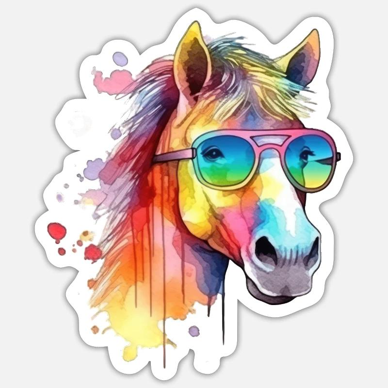 Sticker Größe S (10 x 10 cm) - 