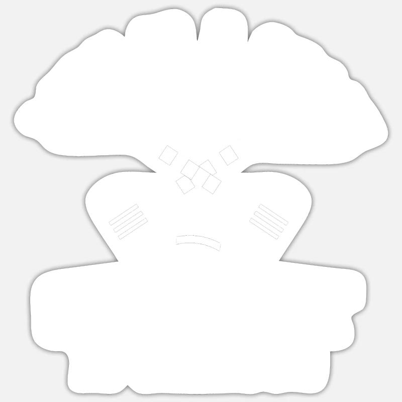 Sticker taille S (10 x 10 cm) - 