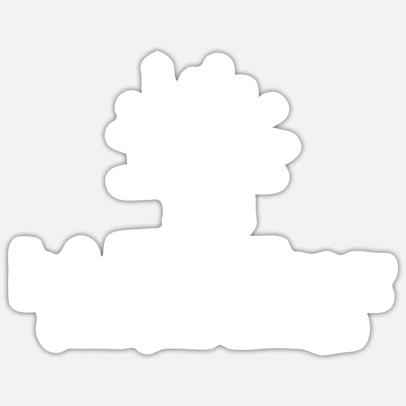 Biohacker Hack Votre biologie - Sticker taille S (10 x 10 cm) - blanc mat