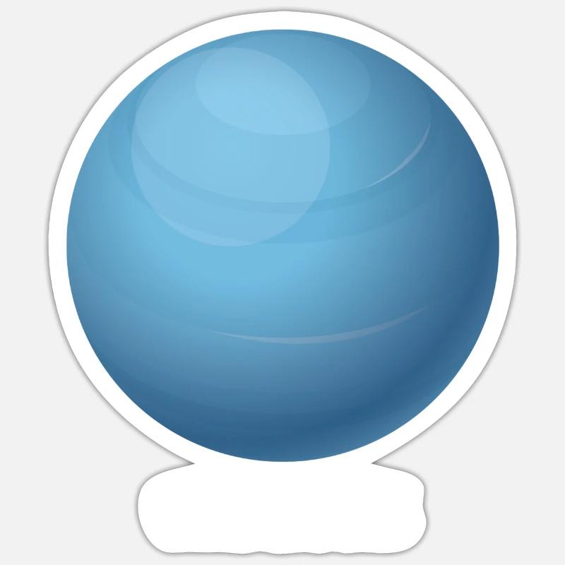 Uranus Sticker size S (10 x 10 cm)