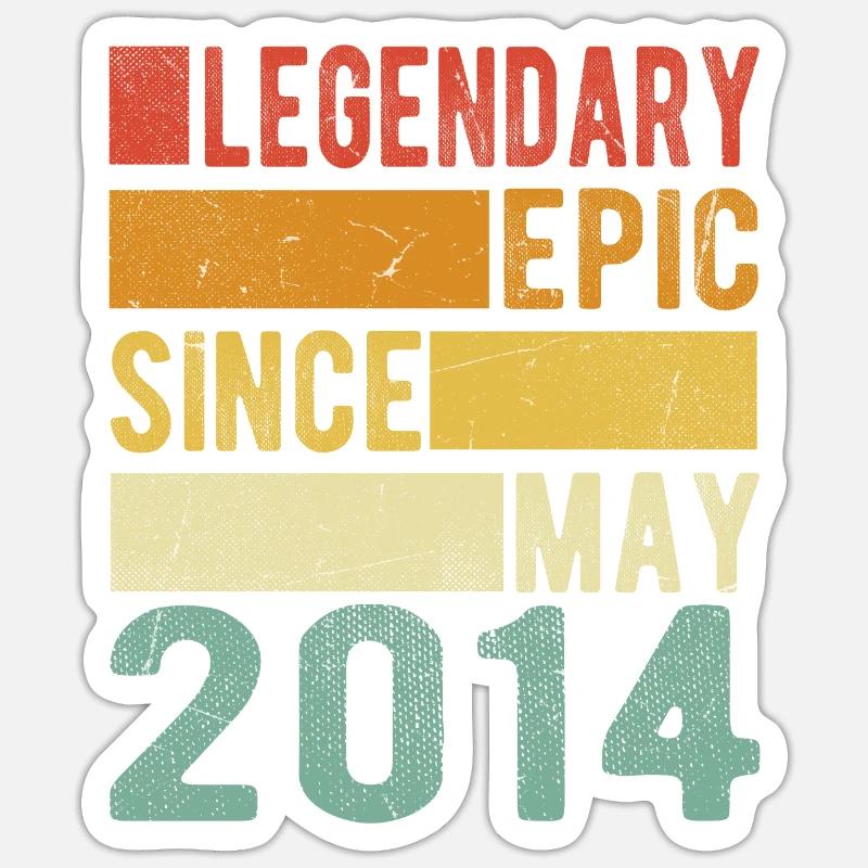 Sticker taille S (10 x 10 cm) - 